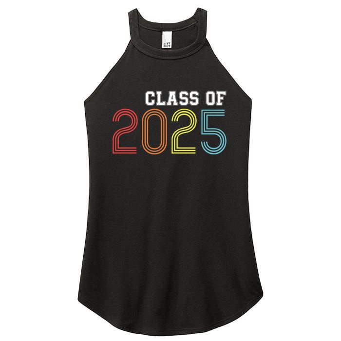 Funny Class Of 2025 Graduation Senior Class 2025 Senior Funny 2025 Graduation Women's Perfect Tri Rocker Tank