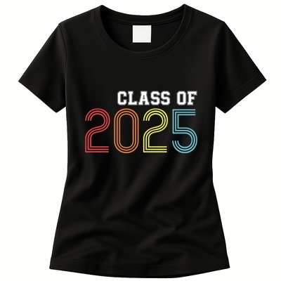 Funny Class Of 2025 Graduation Senior Class 2025 Senior Funny 2025 Graduation Womens T-Shirt