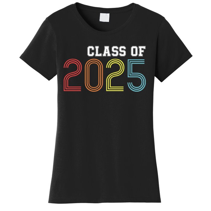 Funny Class Of 2025 Graduation Senior Class 2025 Senior Funny 2025 Graduation Women's T-Shirt