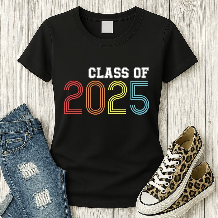 Funny Class Of 2025 Graduation Senior Class 2025 Senior Funny 2025 Graduation Womens T-Shirt