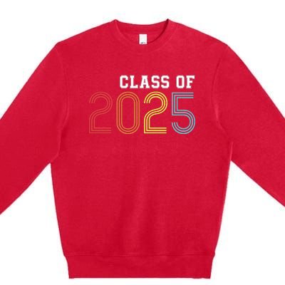 Funny Class Of 2025 Graduation Senior Class 2025 Senior Funny 2025 Graduation Premium Crewneck Sweatshirt