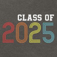 Funny Class Of 2025 Graduation Senior Class 2025 Senior Funny 2025 Graduation Cotton Canvas Backpack