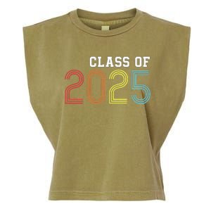 Funny Class Of 2025 Graduation Senior Class 2025 Senior Funny 2025 Graduation Garment-Dyed Women's Muscle Tee