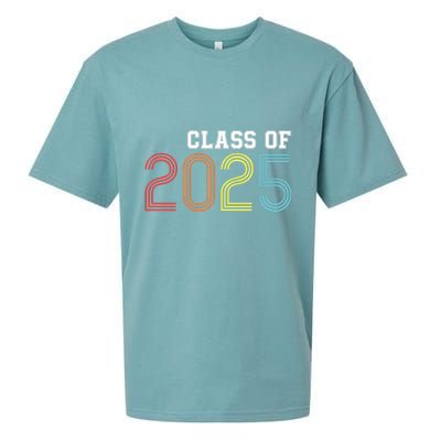 Funny Class Of 2025 Graduation Senior Class 2025 Senior Funny 2025 Graduation Sueded Cloud Jersey T-Shirt
