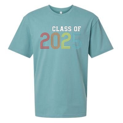 Funny Class Of 2025 Graduation Senior Class 2025 Senior Funny 2025 Graduation Sueded Cloud Jersey T-Shirt