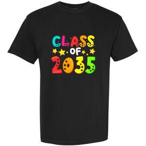 Funny Class Of 2035 Kindergarten Back To School Garment-Dyed Heavyweight T-Shirt