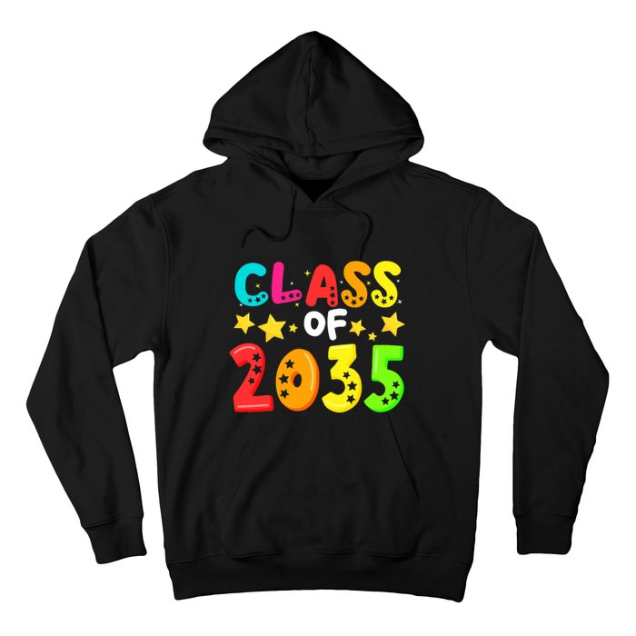 Funny Class Of 2035 Kindergarten Back To School Hoodie