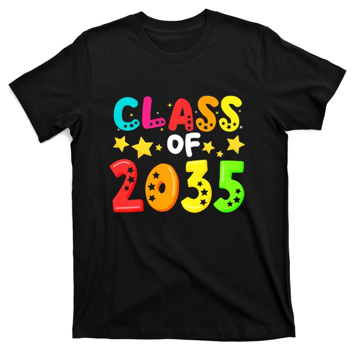 Funny Class Of 2035 Kindergarten Back To School T-Shirt