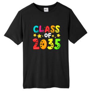 Funny Class Of 2035 Kindergarten Back To School Tall Fusion ChromaSoft Performance T-Shirt