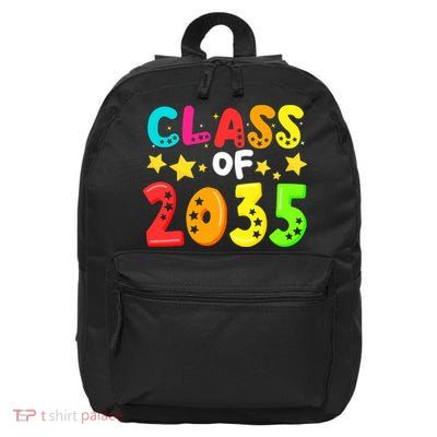 Funny Class Of 2035 Kindergarten Back To School 16 in Basic Backpack
