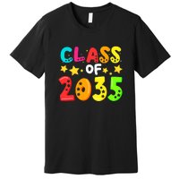 Funny Class Of 2035 Kindergarten Back To School Premium T-Shirt