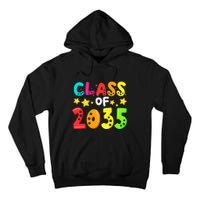 Funny Class Of 2035 Kindergarten Back To School Tall Hoodie