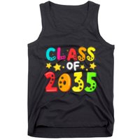 Funny Class Of 2035 Kindergarten Back To School Tank Top