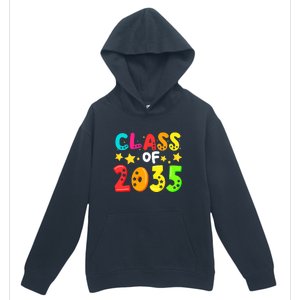 Funny Class Of 2035 Kindergarten Back To School Urban Pullover Hoodie