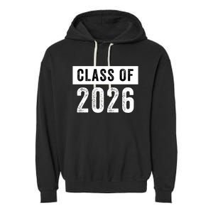 Funny Class Of 2026 Graduation Senior Class 2026 Senior Funny 2026 Graduation Garment-Dyed Fleece Hoodie