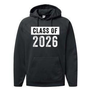 Funny Class Of 2026 Graduation Senior Class 2026 Senior Funny 2026 Graduation Performance Fleece Hoodie