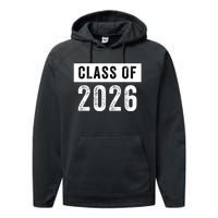 Funny Class Of 2026 Graduation Senior Class 2026 Senior Funny 2026 Graduation Performance Fleece Hoodie