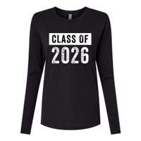 Funny Class Of 2026 Graduation Senior Class 2026 Senior Funny 2026 Graduation Womens Cotton Relaxed Long Sleeve T-Shirt