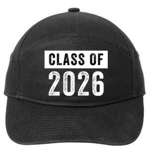 Funny Class Of 2026 Graduation Senior Class 2026 Senior Funny 2026 Graduation 7-Panel Snapback Hat