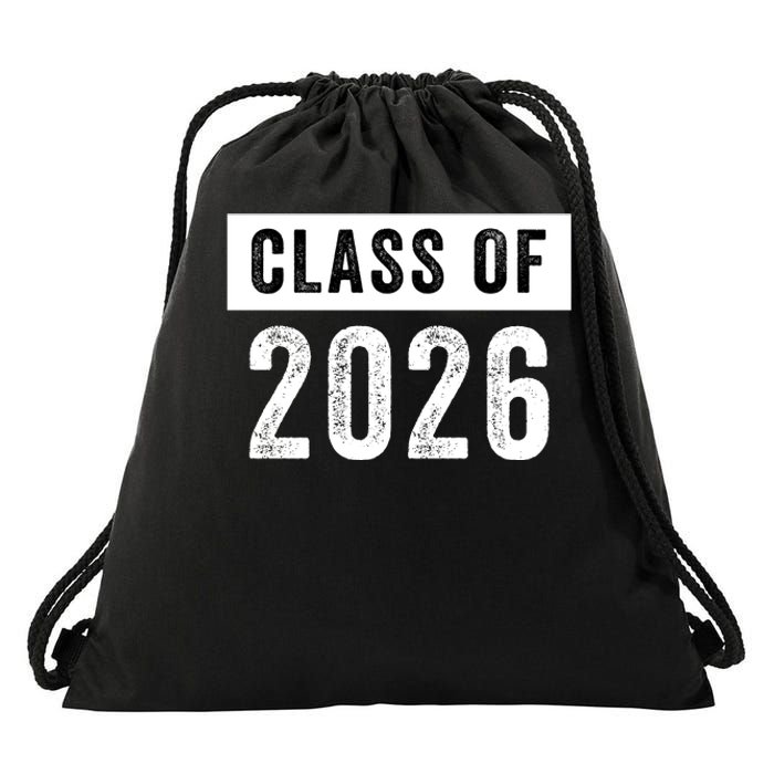 Funny Class Of 2026 Graduation Senior Class 2026 Senior Funny 2026 Graduation Drawstring Bag