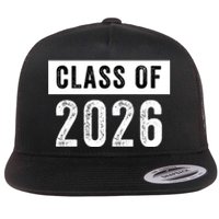 Funny Class Of 2026 Graduation Senior Class 2026 Senior Funny 2026 Graduation Flat Bill Trucker Hat