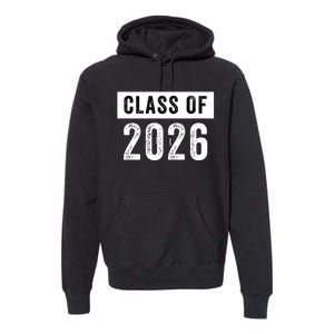 Funny Class Of 2026 Graduation Senior Class 2026 Senior Funny 2026 Graduation Premium Hoodie