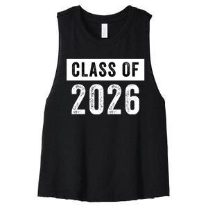 Funny Class Of 2026 Graduation Senior Class 2026 Senior Funny 2026 Graduation Women's Racerback Cropped Tank