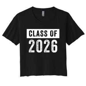 Funny Class Of 2026 Graduation Senior Class 2026 Senior Funny 2026 Graduation Women's Crop Top Tee