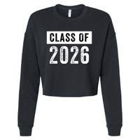 Funny Class Of 2026 Graduation Senior Class 2026 Senior Funny 2026 Graduation Cropped Pullover Crew