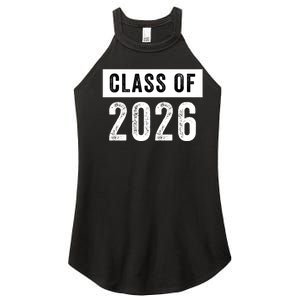 Funny Class Of 2026 Graduation Senior Class 2026 Senior Funny 2026 Graduation Women's Perfect Tri Rocker Tank