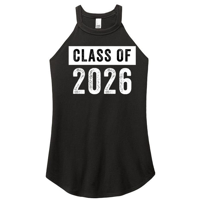 Funny Class Of 2026 Graduation Senior Class 2026 Senior Funny 2026 Graduation Women's Perfect Tri Rocker Tank