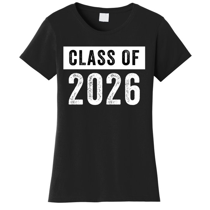 Funny Class Of 2026 Graduation Senior Class 2026 Senior Funny 2026 Graduation Women's T-Shirt