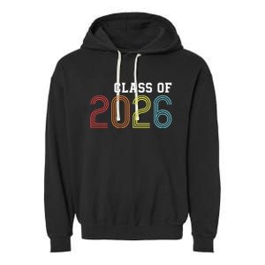 Funny Class Of 2026 Graduation 2026 Senior Senior Class Funny 2026 Graduation Garment-Dyed Fleece Hoodie