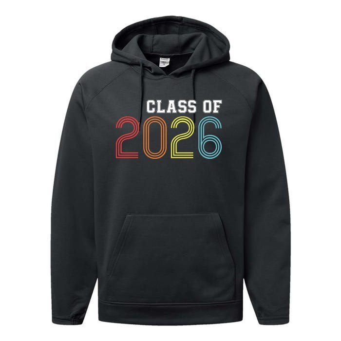 Funny Class Of 2026 Graduation 2026 Senior Senior Class Funny 2026 Graduation Performance Fleece Hoodie