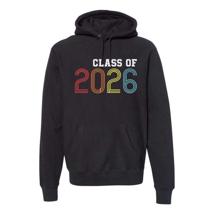 Funny Class Of 2026 Graduation 2026 Senior Senior Class Funny 2026 Graduation Premium Hoodie