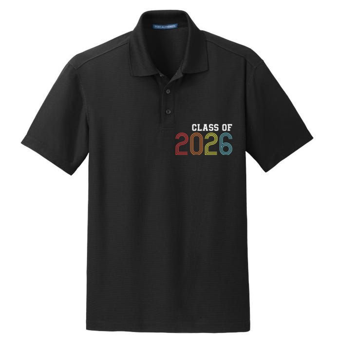 Funny Class Of 2026 Graduation 2026 Senior Senior Class Funny 2026 Graduation Dry Zone Grid Polo