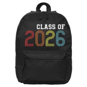 Funny Class Of 2026 Graduation 2026 Senior Senior Class Funny 2026 Graduation 16 in Basic Backpack