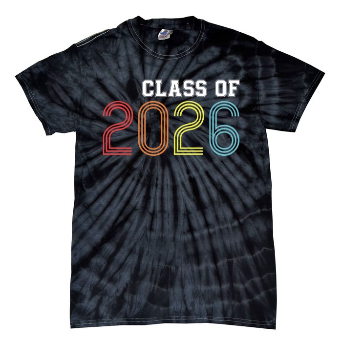 Funny Class Of 2026 Graduation 2026 Senior Senior Class Funny 2026 Graduation Tie-Dye T-Shirt