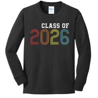 Funny Class Of 2026 Graduation 2026 Senior Senior Class Funny 2026 Graduation Kids Long Sleeve Shirt