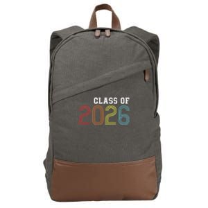 Funny Class Of 2026 Graduation 2026 Senior Senior Class Funny 2026 Graduation Cotton Canvas Backpack