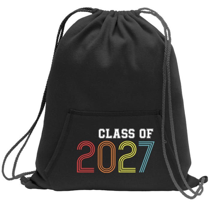 Funny Class Of 2027 Graduation Senior Class 2027 Senior Funny 2027 Graduation Sweatshirt Cinch Pack Bag