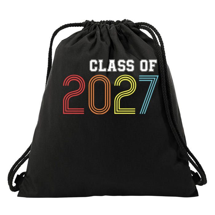 Funny Class Of 2027 Graduation Senior Class 2027 Senior Funny 2027 Graduation Drawstring Bag