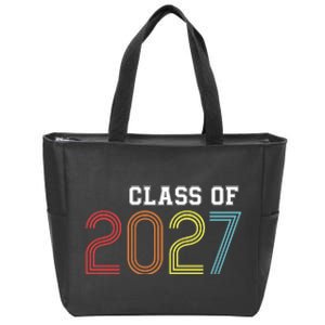 Funny Class Of 2027 Graduation Senior Class 2027 Senior Funny 2027 Graduation Zip Tote Bag