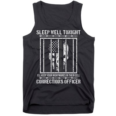 Funny Corrections Officer Proud Correctional Officer Tank Top