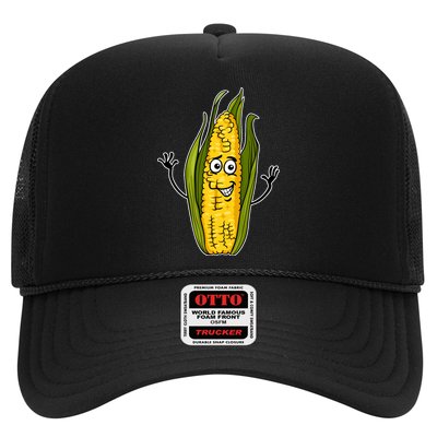 Funny Corn On The Cob Farmers Food Trucker Hat