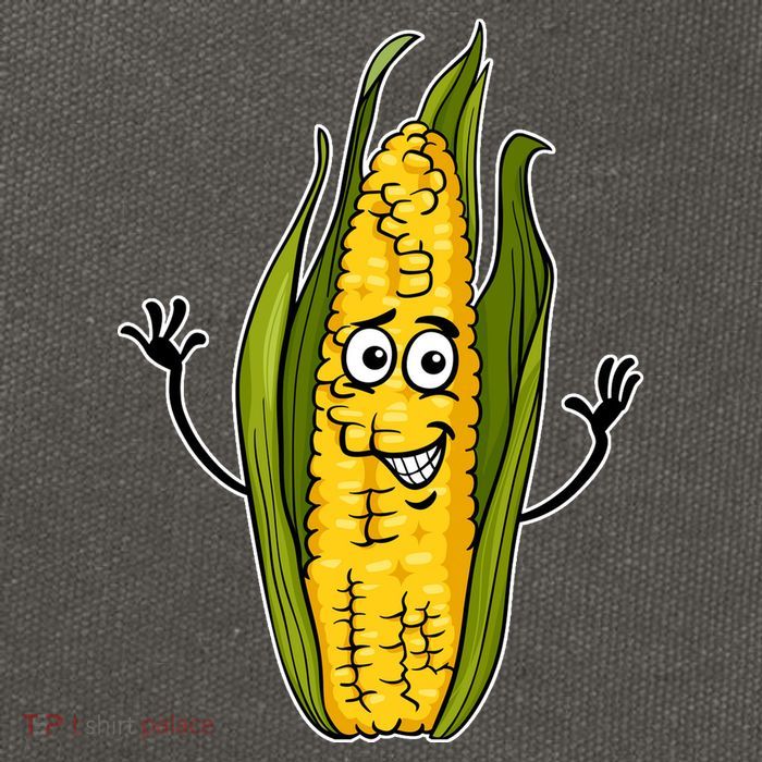 Funny Corn On The Cob Farmers Food Cotton Canvas Backpack