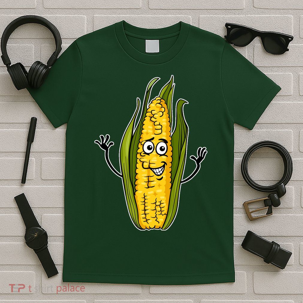Funny Corn On The Cob Farmers Food T-Shirt