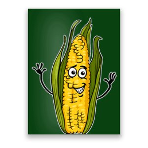 Funny Corn On The Cob Farmers Food Poster