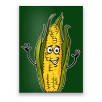 Funny Corn On The Cob Farmers Food Poster