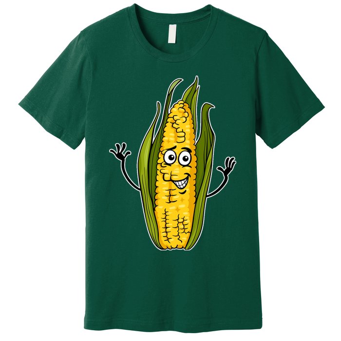 Funny Corn On The Cob Farmers Food Premium T-Shirt